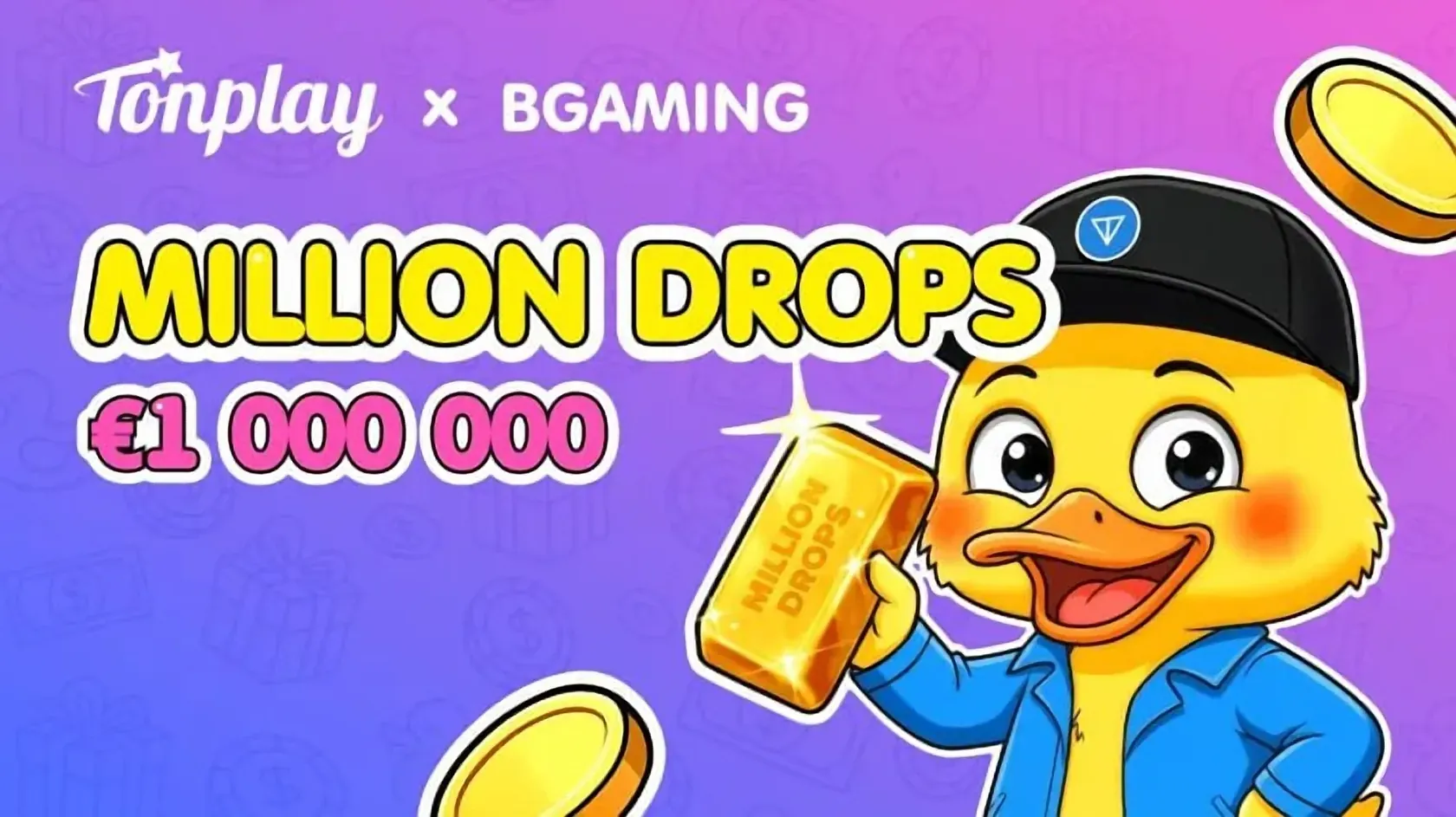 Tonplay x BGaming — Million Drops, призовой фонд €1 000 000